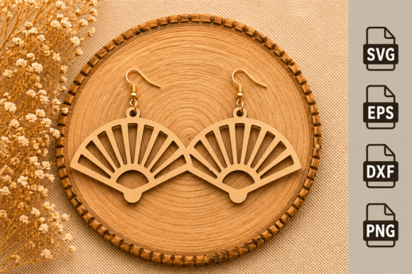 Craft Beautiful Laser-Cut Jewelry with Wood Acrylic Earring SVG Files