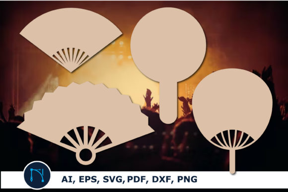 Elegant Laser Cut Hand Fan Templates for Creative Projects