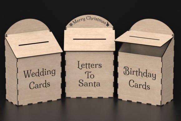 Laser Cut Wedding Card Box Svg Files