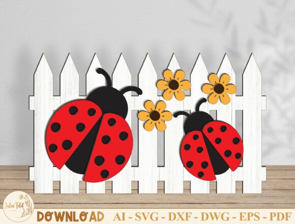 Spring Fence Wood Sign Laser Cut SVG: A Sweet Touch of Rustic Charm