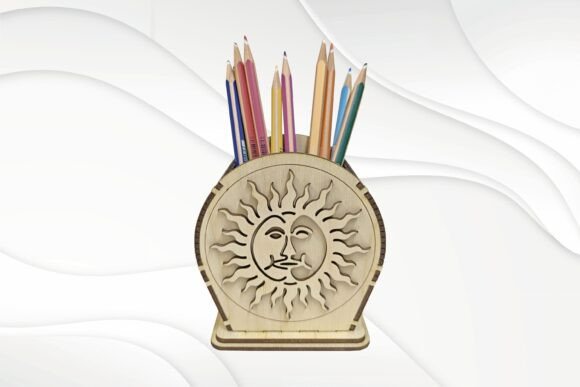 Sun-Kissed Organization: A Stand Holder for Pencil & Pen